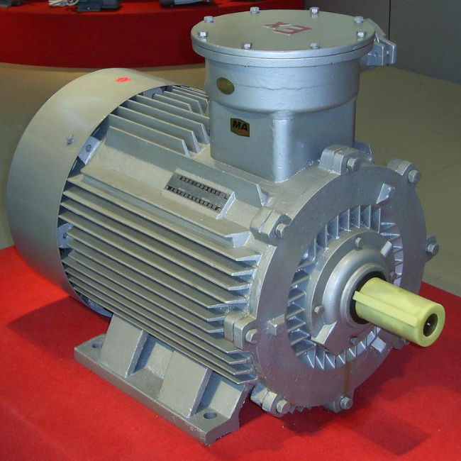 YE3防爆电机45°角实拍